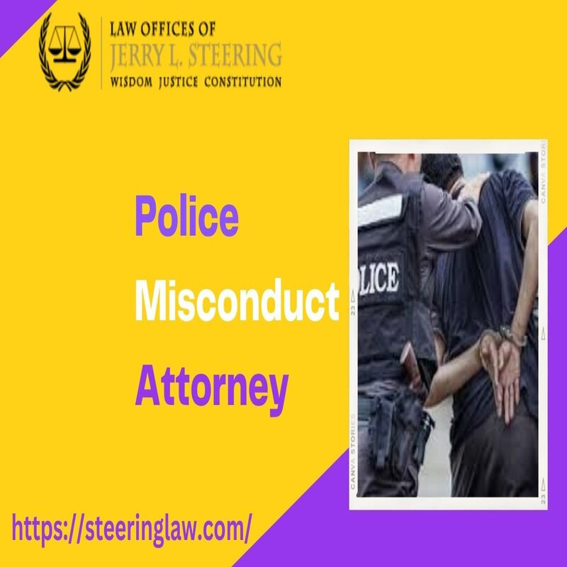 Police Misconduct Attorney by Law Office of Jerry L. Steering on Dribbble