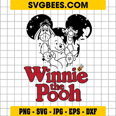 Winnie The Pooh SVG Images svgbees winnie the pooh svg images