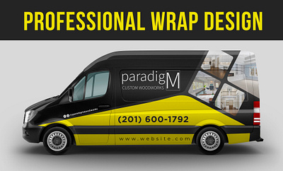 Paradigm Vehicle Wrap Design adobe illustrator brand identity branding car graphics car wrap decal design ford graphic design illustration livery logo van wrap vector vehicle branding vehicle wrap vinyl wrap wrap wrap design wrapping