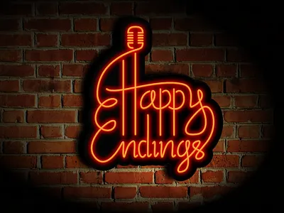 Neon sign mock-up design graphic design illustration logo maestral neon sign signage