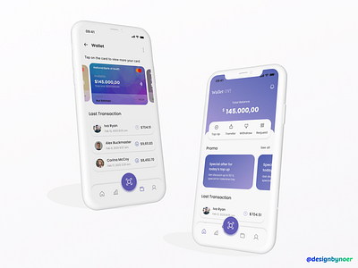 Wallet OY! - Finance Mobile Apps figma ui uiux ux