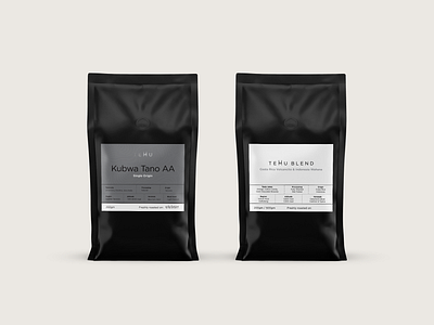 TEMU Coffee Packaging Design brand brand design branding cafe cafe branding coffee coffee packaging design designer malaysia identity design kuala lumpur label design labels logo design malaysia packaging packaging design sticker design visual identity