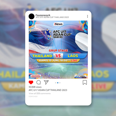 AFC U17 ASIAN CUP THAILAND 2023 branding design graphic design illustration