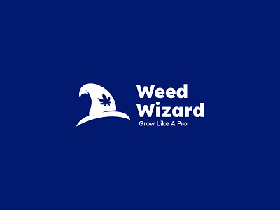 Weed Wizard Logo Concept branding design flat graphic design icon illustration logo minimal ui vector