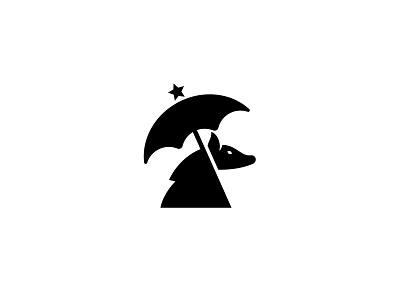 Armadillo Protection animal logo armadillo armadillo logo exprimart design umbrella umbrella logo