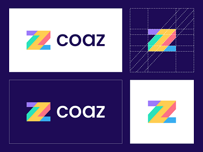 Coaz Tech Logo Design coaz coaz logo coaz tech logo tech logo z creative z logo z minimal logo z tech logo