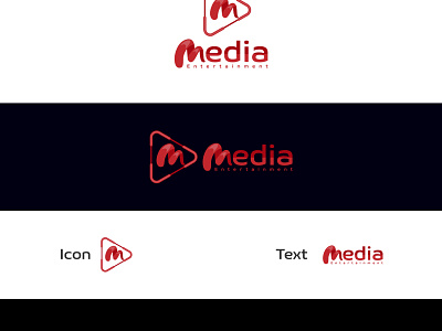 Media Entertainment - Logo Design applogo branding creativelogo crypto logo logobrand logoconcep logoprocess logoroom modernlogo play professionallogo symbol