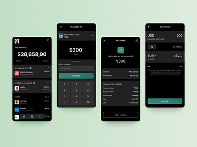 Smart Banking Mobil App for a Digital World app banking design mobile neobank ui ux