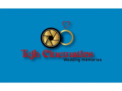 Logo for a wedding photographer adobeillustrator branding design graphic design illustration logo logodesign vector