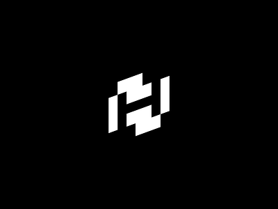 H black branding design h icon logo minimal simple white
