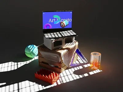 Website Refresh 3d 3d illustration animation blender branding logo motion design motion graphics render ui