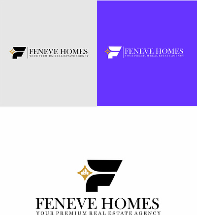 FENEVE HOMES animation branding design graphic design illustration logo typography