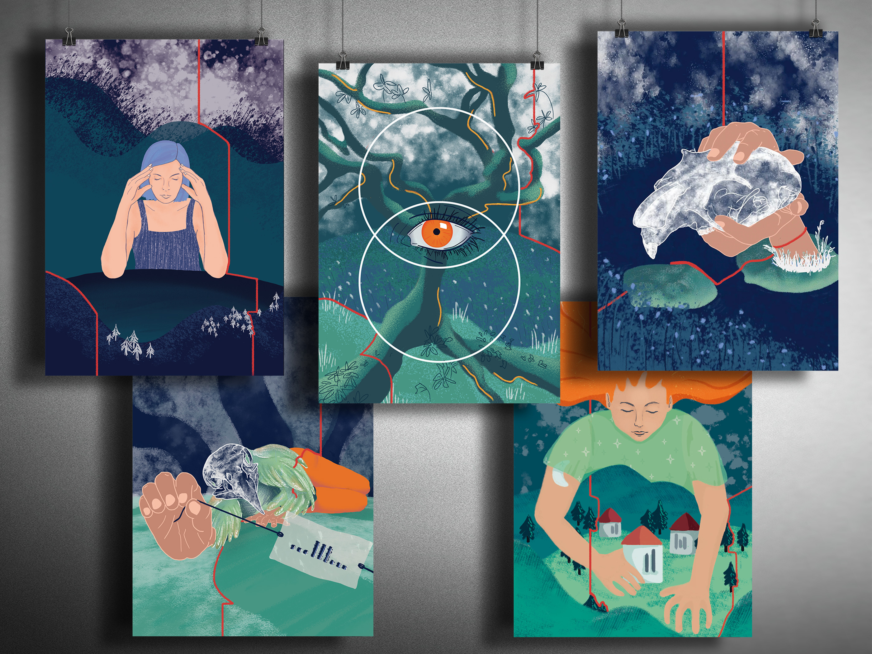 Nokta #1 (Series #1-5) animation artivive augmented reality cel celanimation der utopies ohnmacht digital illustration exhibition nokta nokta series print series