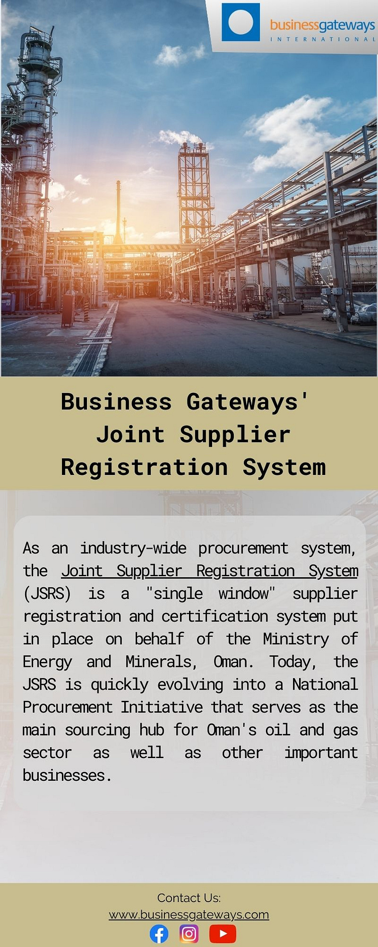 Unlocking Potential with the Joint Supplier Registration System by