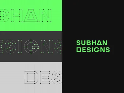 SUBHANDESIGNS© logotype brand brand identity branding design design shapes graphic design innovative logo logodesign logot logotype modern personal identity timeless visual identity wordmark