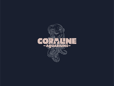 Coraline brand concept branding graphic design illustration logo