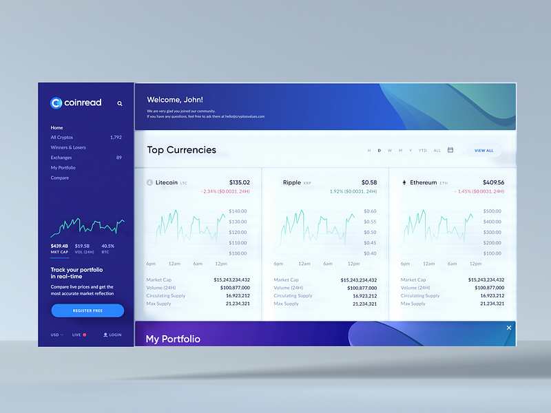 Coinread Admin Dashboard: Analytics UX UI admin admin dashboard admin dashboard template admin panel admin template admin theme analytics analytics dashboard bootstrap admin chart dashboard dashboard app dashboard design dashboard template dashboard ui dashboard ux data graph stats user dashboard