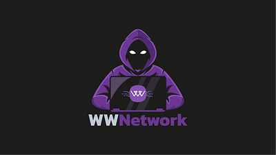 Mascot Logo Design for WWNetwork Crypto Community branding crypto graphic design logo