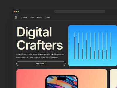 Headers — Clonify clean design figma header hero template ui ui kit ux web web design