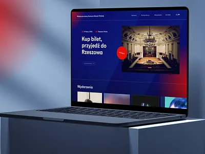 Polish Music Competition Website design ui ux web website