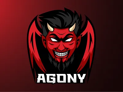 Mascot Logo for Agony design illustration logo mascot