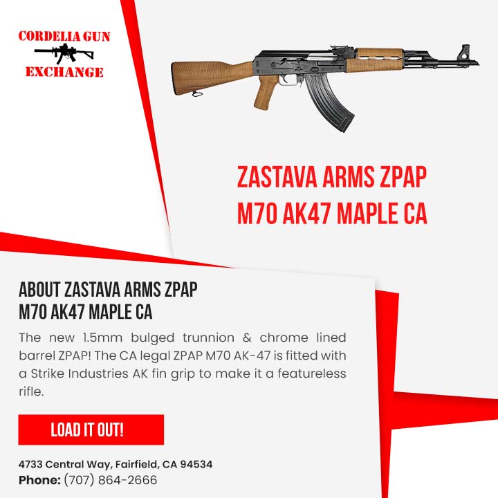 Zastava Arms ZPAP M70 AK47 Maple CA By Cordelia Gun Exchange On Dribbble