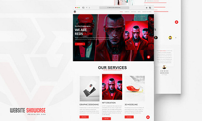 Modern Website Development & Design | Red'sGlow branding redsglow responsivedesign uiux webdesign website website design website development wordpress
