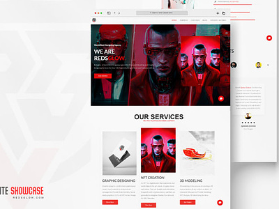 Modern Website Development & Design | Red'sGlow branding redsglow responsivedesign uiux webdesign website website design website development wordpress