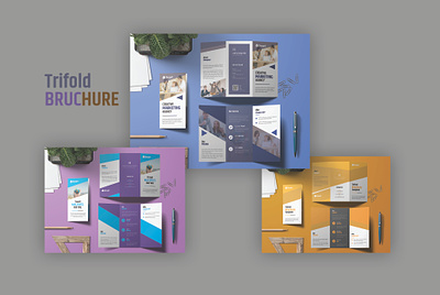 Trifold Brochure adobe bifold branding brochure design flyer graphic illustration illustrator photoshop trifold