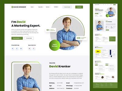 Landing Page for Marketing Expert