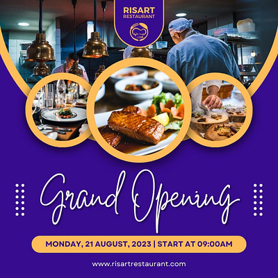 Grand Opening Risart Restaurant offer