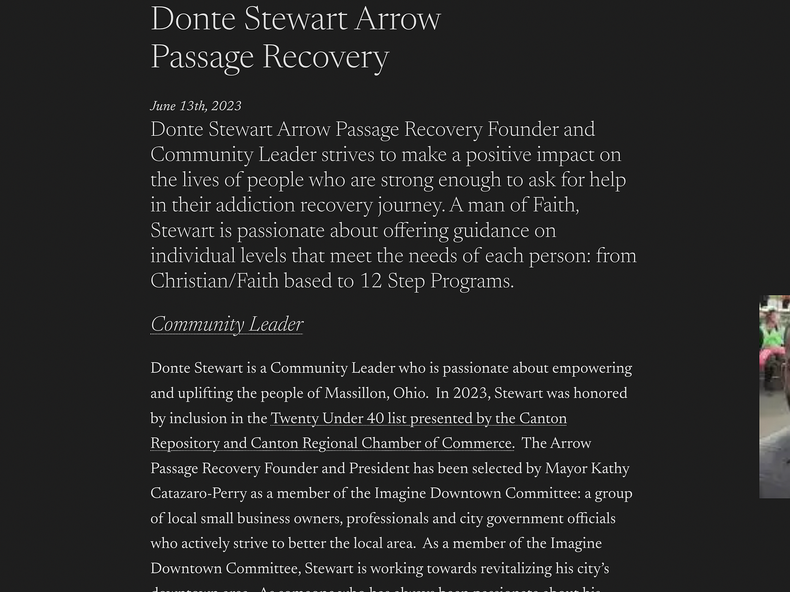 Wordpress By Donte Stewart Arrow Passage Recovery On Dribbble