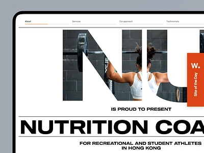 Landing Page for Athletic Nutrition coaching conversions cro design graphic design hong kong landing page nutrition nutrition coaching ui ux web