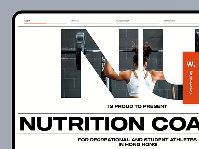 Landing Page for Athletic Nutrition coaching conversions cro design graphic design hong kong landing page nutrition nutrition coaching ui ux web