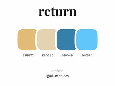 Return Color Palette responsive design