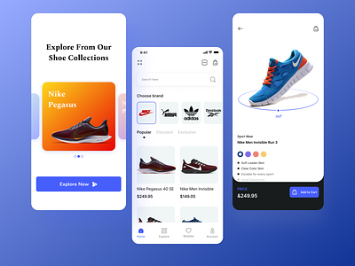 Ecommerce Mobile App dailyui design ui ux web webdesign