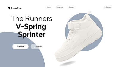 SpringShoe Snickers app branding graphic design logo ui