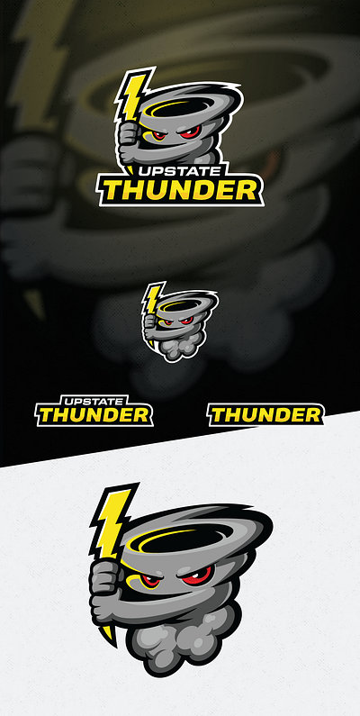 Thunderstorm Home-Run apparel baseball branding character design gaming illustration logo mascot vector