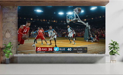 AR watch basketball - Apple Vision Pro