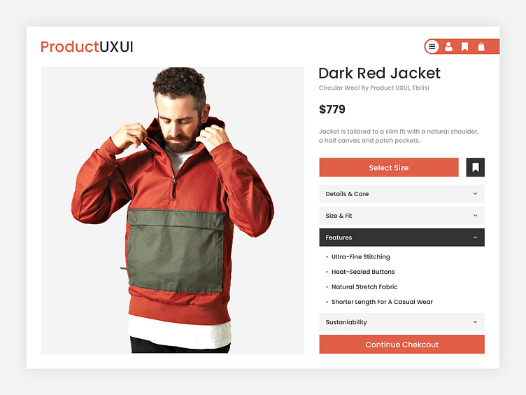 eCommerce Product Page UI Design by WebDesk Solution on Dribbble