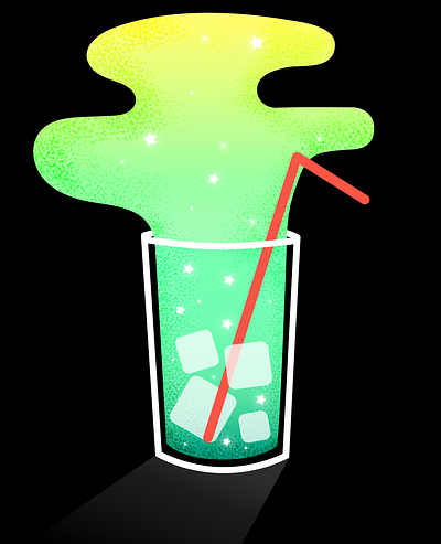 Iced Tea character design coffee concept art design graphic design illustration vector