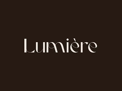 Lumière - a jewelry brand logo branding design graphic design logo logo design vector