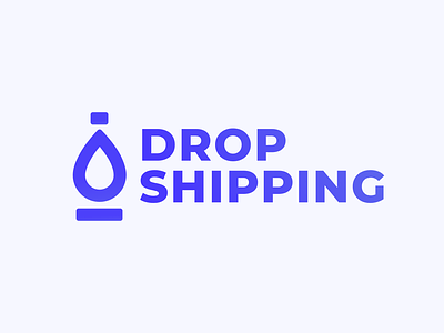 Drop Shipping - a water delivery app logo app icon branding design graphic design icon logo logo design ui