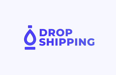Drop Shipping - a water delivery app logo app icon branding design graphic design icon logo logo design ui