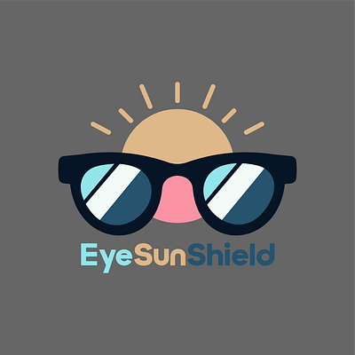 EyeSunShield app branding design graphic design illustration logo ui ux vector web