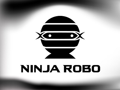 Ninja Robo / for sale black brand brand design brand identity branding branding design design face illustration japan logo ninja ninjarobot robo robots round tech ui vector vr