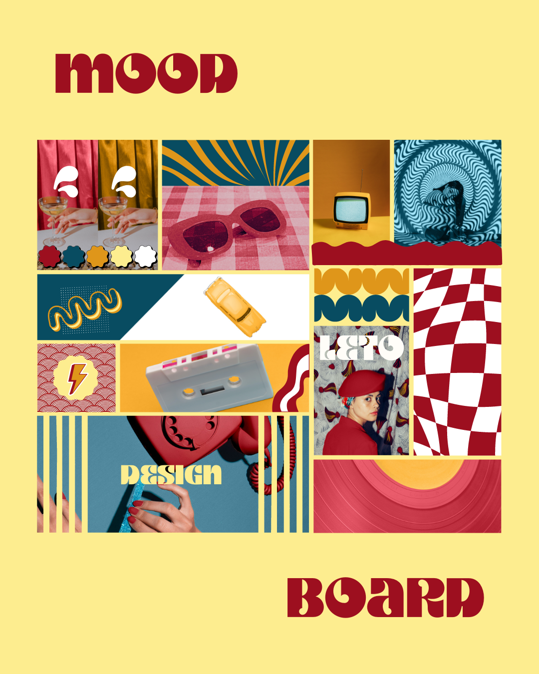 ✺ Moodboard ✺ brand branding charte graphique design graphic design graphisme illustration logo moodboard vector webdesign website