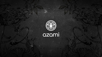 AZAMI // LOGO DESIGN brand identity branding design emblem graphic design logo logo design