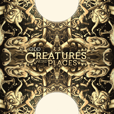Album Cover - Odd Creatures in Weird Places album album cover cd cd cover cover design digital painting illustration music