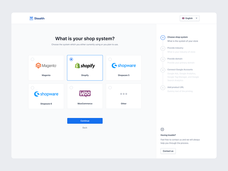 Streamlined Onboarding Process ai chatgpt configuration configure dashboard flow interface onboarding process progress set up setup step steps ui user interface ux web welcome